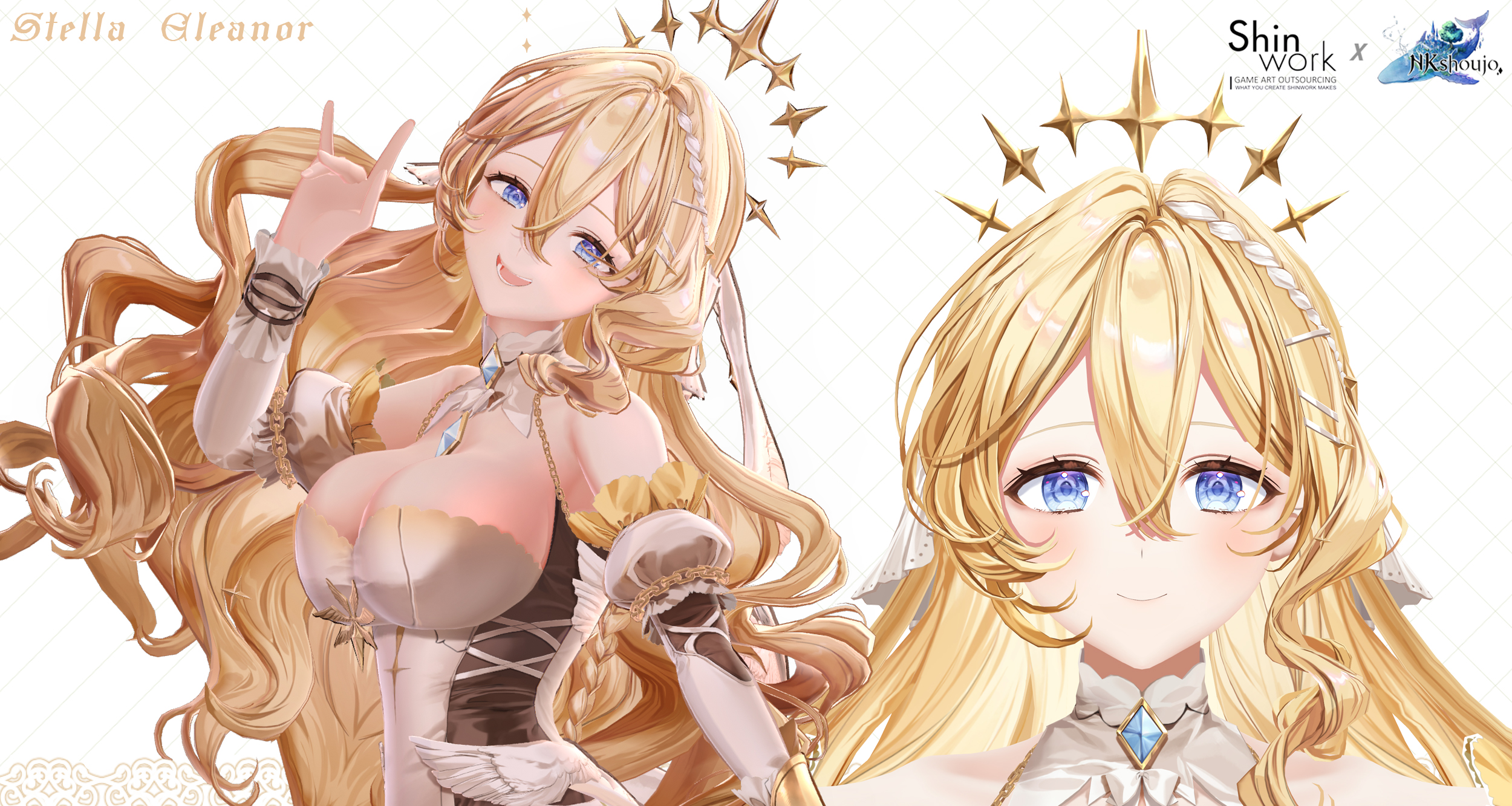Vtuber_3D化(Stella_Eleanor)